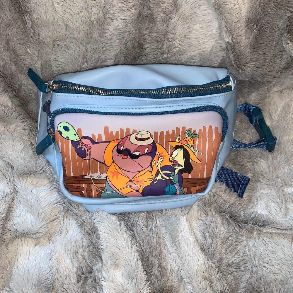 Loungefly Disney LiloStitch Badness Fanny Pack